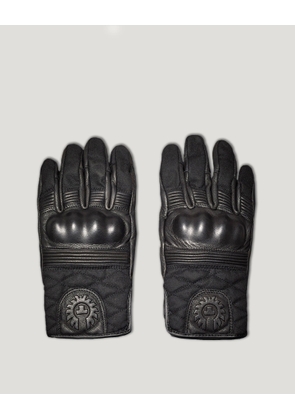 Belstaff Men's Hampstead Motorcycle Glove Calf Leather Black / Size L