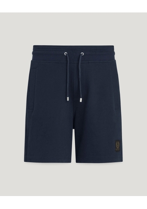 Belstaff Men's Sweatshorts Cotton Fleece Dark Ink Size 3xl