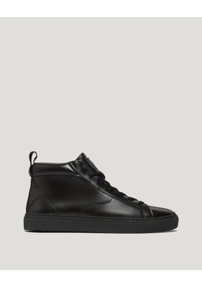 Belstaff Men's Forber Trainer Nappa Leather Black Size Uk 6