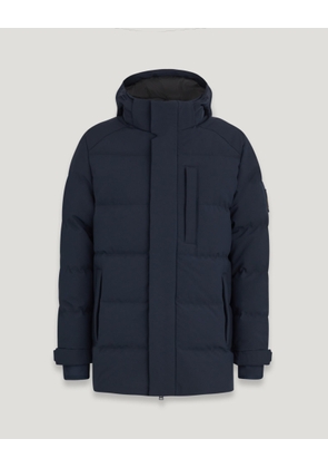 Belstaff Men's Pendulum Jacket 3-layer Stretch Down Dark Ink Size Uk 34