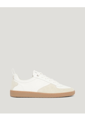 Belstaff Men's Croft Trainer Nappa Leather Off White Size Uk 9
