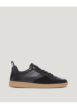 Belstaff Men's Croft Trainer Nappa Leather Black Size Uk 8