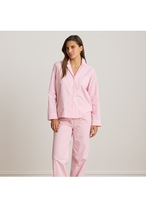 Striped Cotton Poplin Sleep Set