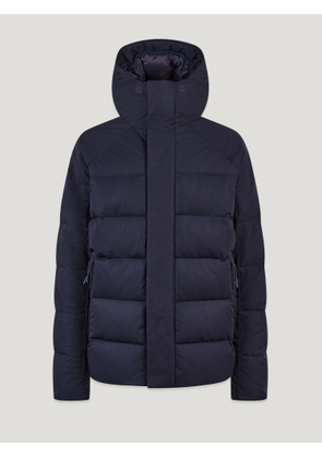 Belstaff Men's Apex Jacket Cotton Gabardine Dark Ink Size 3xl
