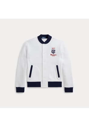 Wimbledon Fleece Baseball Jacket