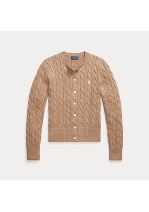 Cable-Knit Cotton Cardigan