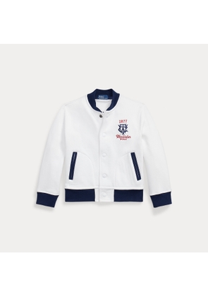 Wimbledon Fleece Baseball Jacket