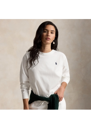 Wimbledon Logo Cotton Long-Sleeve Tee