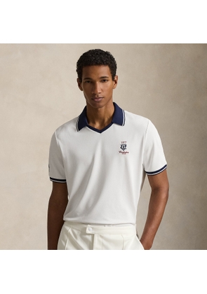 Wimbledon Classic Fit Mesh Polo Shirt