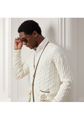 Wimbledon Cable-Knit Cardigan