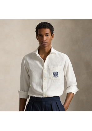 Wimbledon Classic Fit Linen Shirt