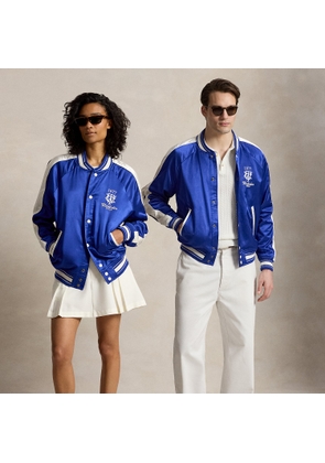 Wimbledon Satin Baseball Jacket