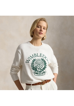 Wimbledon Crest Cotton Jumper