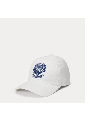 Wimbledon Crest Linen Ball Cap