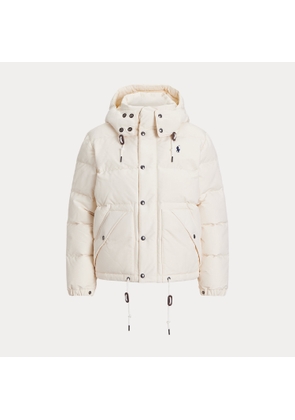 Quilted Hooded Down Jacket