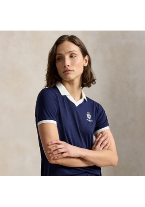 Wimbledon Mesh Cricket Polo Shirt
