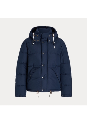 Quilted Hooded Down Jacket