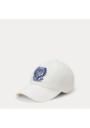 Wimbledon Crest Linen Cap