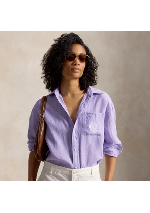 Wimbledon Oversize Fit Linen Shirt