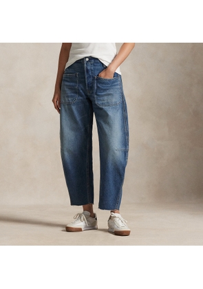 Curved Tapered Jeans