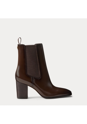 Raelynn Glazed Leather Booties