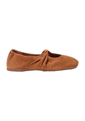 Pebble Soft ballet flats in suede goat leather