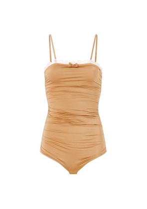 Gathered bodysuit