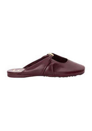 Pebble Soft lamb leather mules
