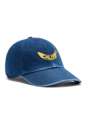 Chloé Smile denim cap