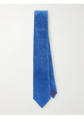 Charvet - 8.5cm Silk-Jacquard Tie - Men - Blue