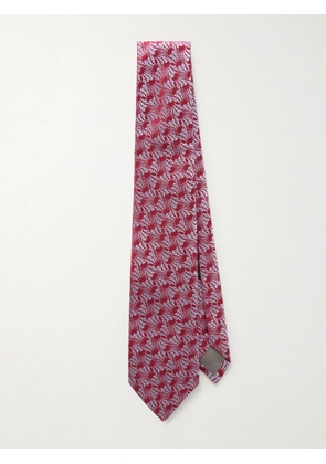 Charvet - 8.5cm Silk-Jacquard Tie - Men - Red