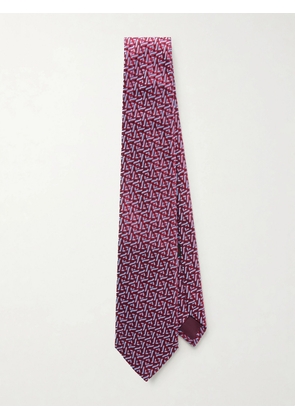 Charvet - 8.5cm Silk-Jacquard Tie - Men - Red