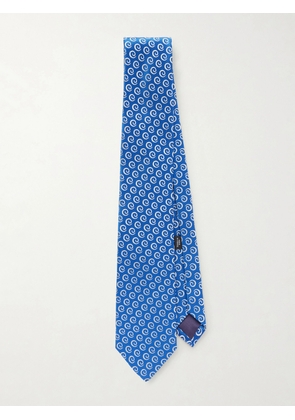 Charvet - 8.5cm Silk-Jacquard Tie - Men - Blue