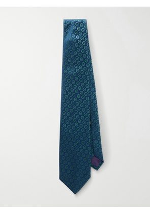Charvet - 8.5cm Silk-Jacquard Tie - Men - Blue