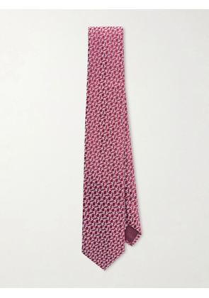 Charvet - 8.5cm Silk-Jacquard Tie - Men - Red