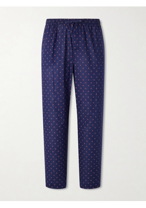 Derek Rose - Nelson 109 Printed Cotton Pyjama Trousers - Men - Blue - S