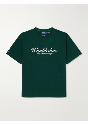 Polo Ralph Lauren - Wimbledon Logo-Printed Cotton-Jersey T-Shirt - Men - Green - XS