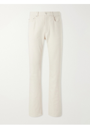 A.P.C. - Rescue Straight-Leg Recycled Cotton-Twill Jeans - Men - Neutrals - UK/US 28
