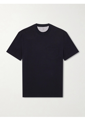 Brunello Cucinelli - Slim-Fit Cotton-Jersey T-Shirt - Men - Black - S