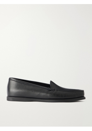 MORJAS - The Venetian Full-Grain Leather Loafers - Men - Black - EU 40