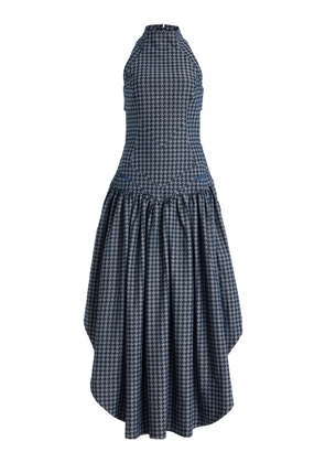 Tolu Coker Open-Back Cotton Maxi Dress - Moda Operandi