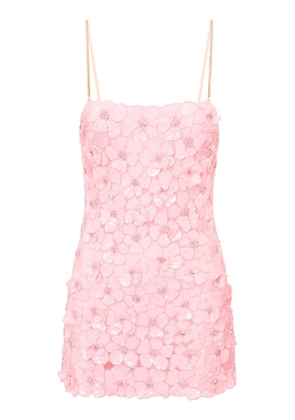 LoveShackFancy Aleria Sequined Mini Dress - Moda Operandi