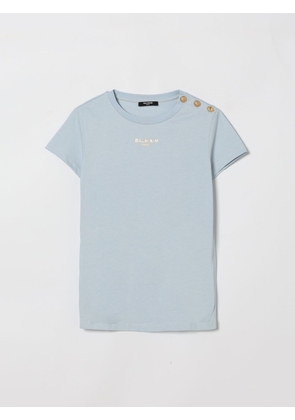 BALMAIN T-Shirt Kids color Gnawed Blue
