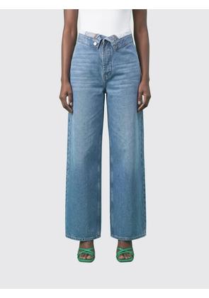 AMISH Jeans Woman color Denim