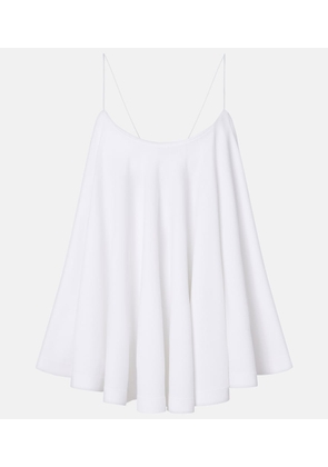 Jacquemus Voile open-back jersey top