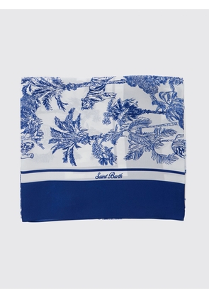 MC2 SAINT BARTH Neck Scarf Woman color Blue