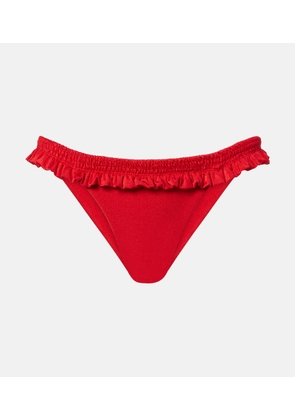 Faithfull Esterel ruffled bikini bottoms