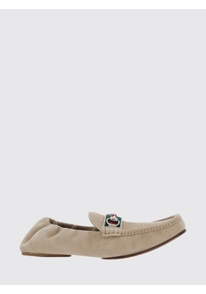 GUCCI Loafers Men color Beige