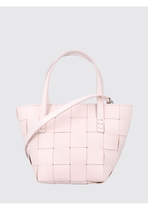 DRAGON DIFFUSION Japan Hand-Woven Calf Leather Tote Bag with Double Handle