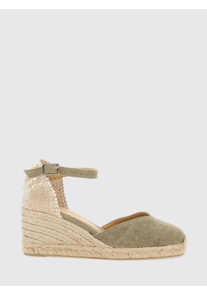 CASTAÑER Chiarita Round-Toe Canvas Espadrilles with a Medium Wedge